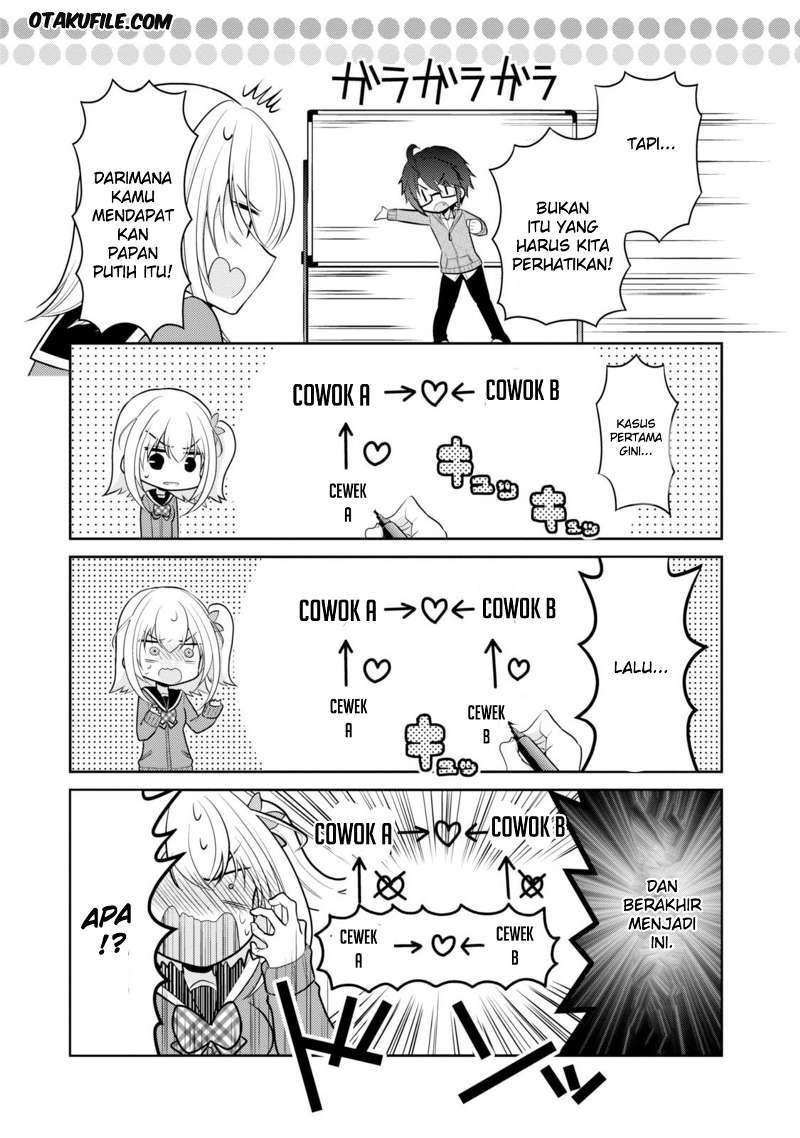 Ore ga Fujoshi de Aitsu ga Yuri-ota de Chapter 11 - halaman 25