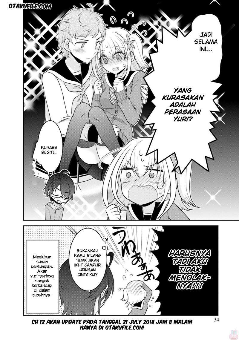 Ore ga Fujoshi de Aitsu ga Yuri-ota de Chapter 11 - halaman 36