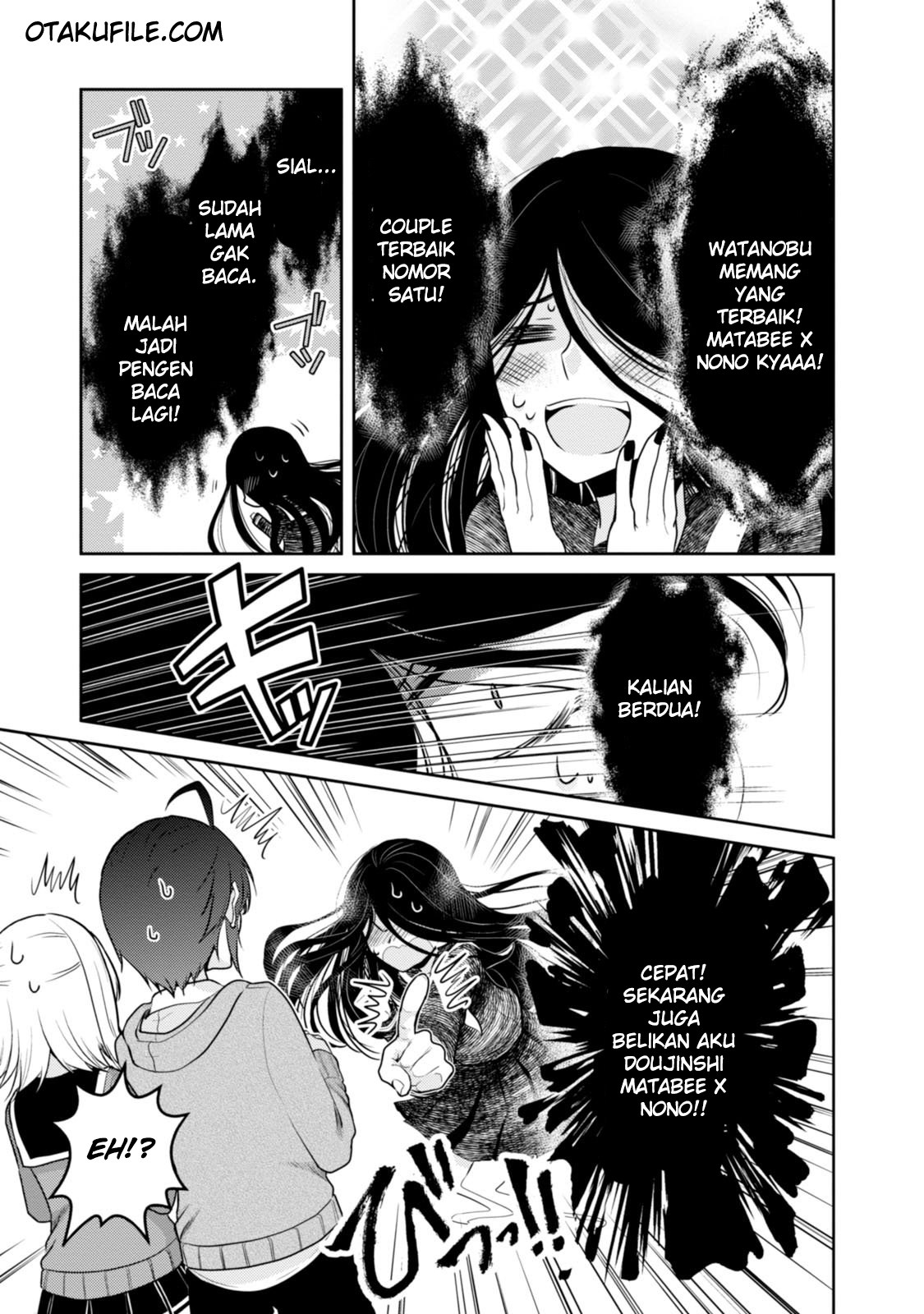 Ore ga Fujoshi de Aitsu ga Yuri-ota de Chapter 13 - halaman 17