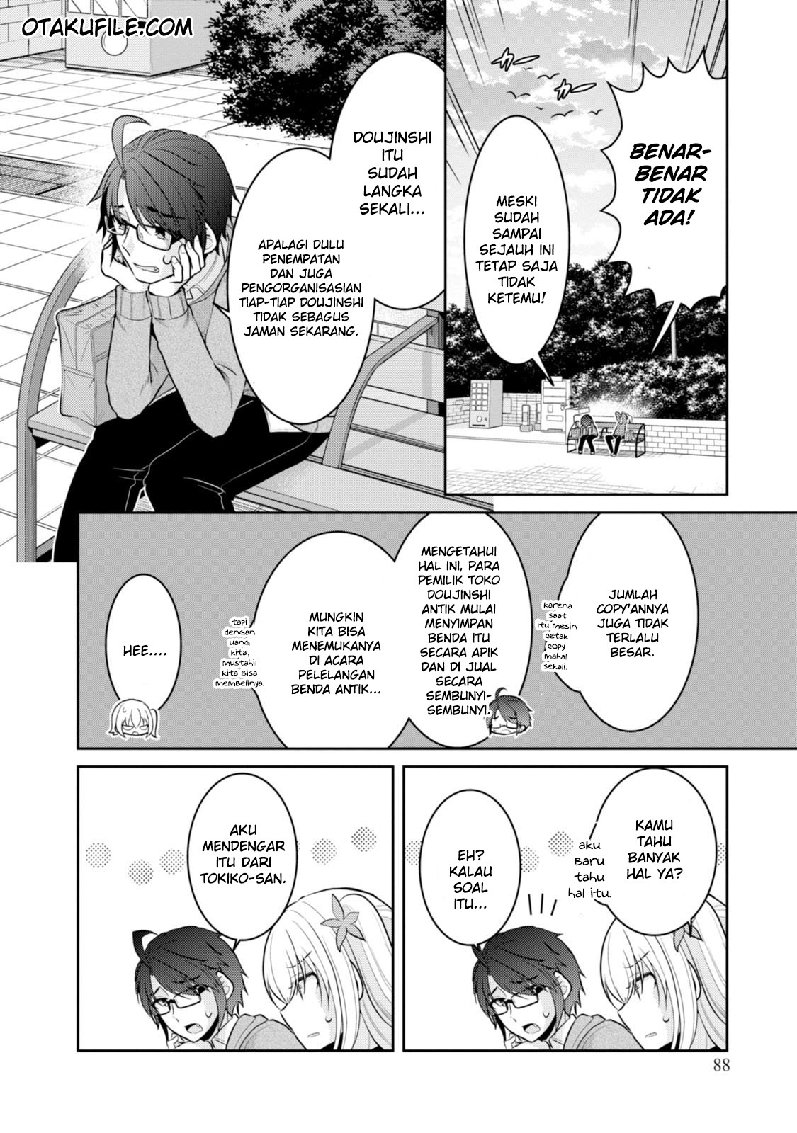 Ore ga Fujoshi de Aitsu ga Yuri-ota de Chapter 13 - halaman 22