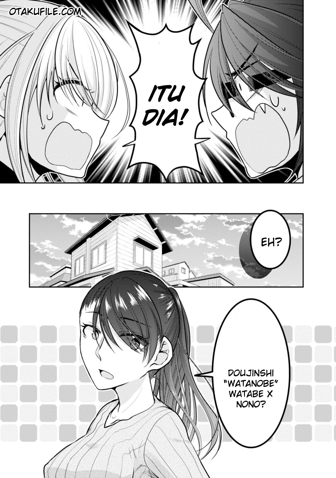 Ore ga Fujoshi de Aitsu ga Yuri-ota de Chapter 13 - halaman 23