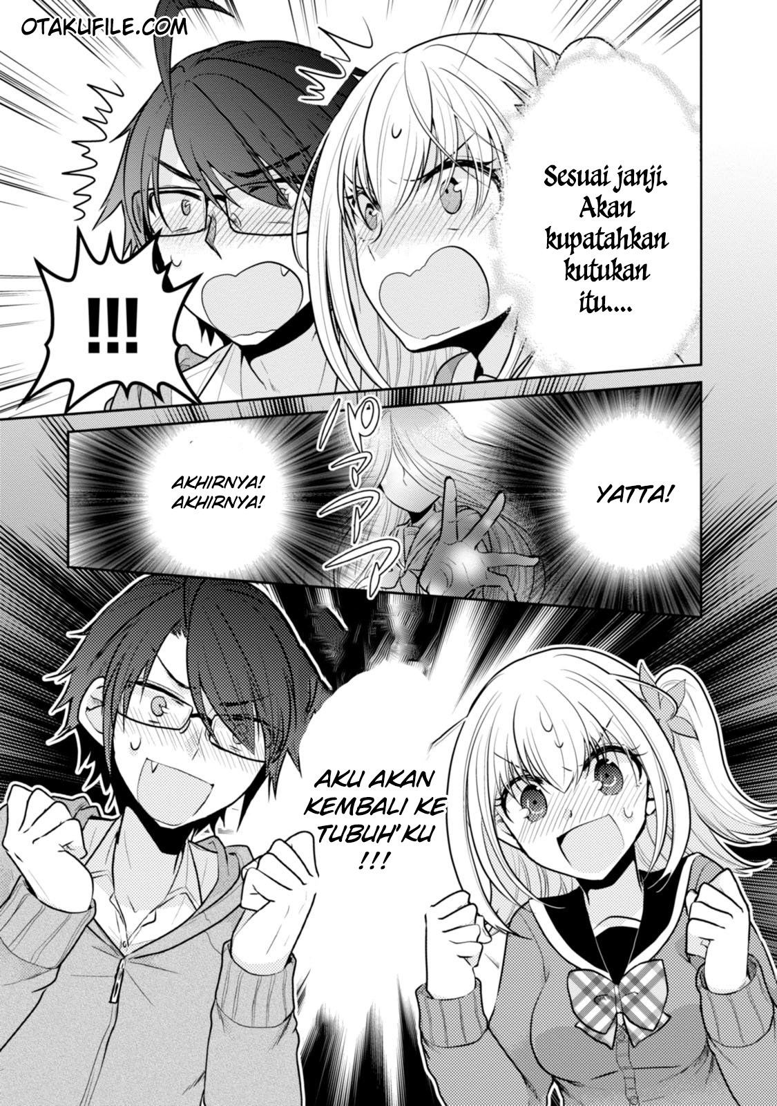 Ore ga Fujoshi de Aitsu ga Yuri-ota de Chapter 13 - halaman 35