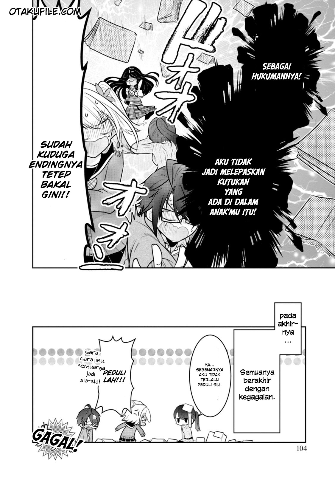 Ore ga Fujoshi de Aitsu ga Yuri-ota de Chapter 13 - halaman 38