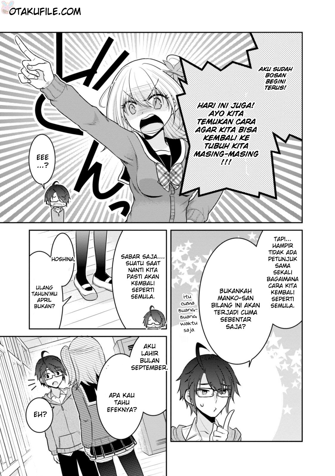Ore ga Fujoshi de Aitsu ga Yuri-ota de Chapter 13 - halaman 9