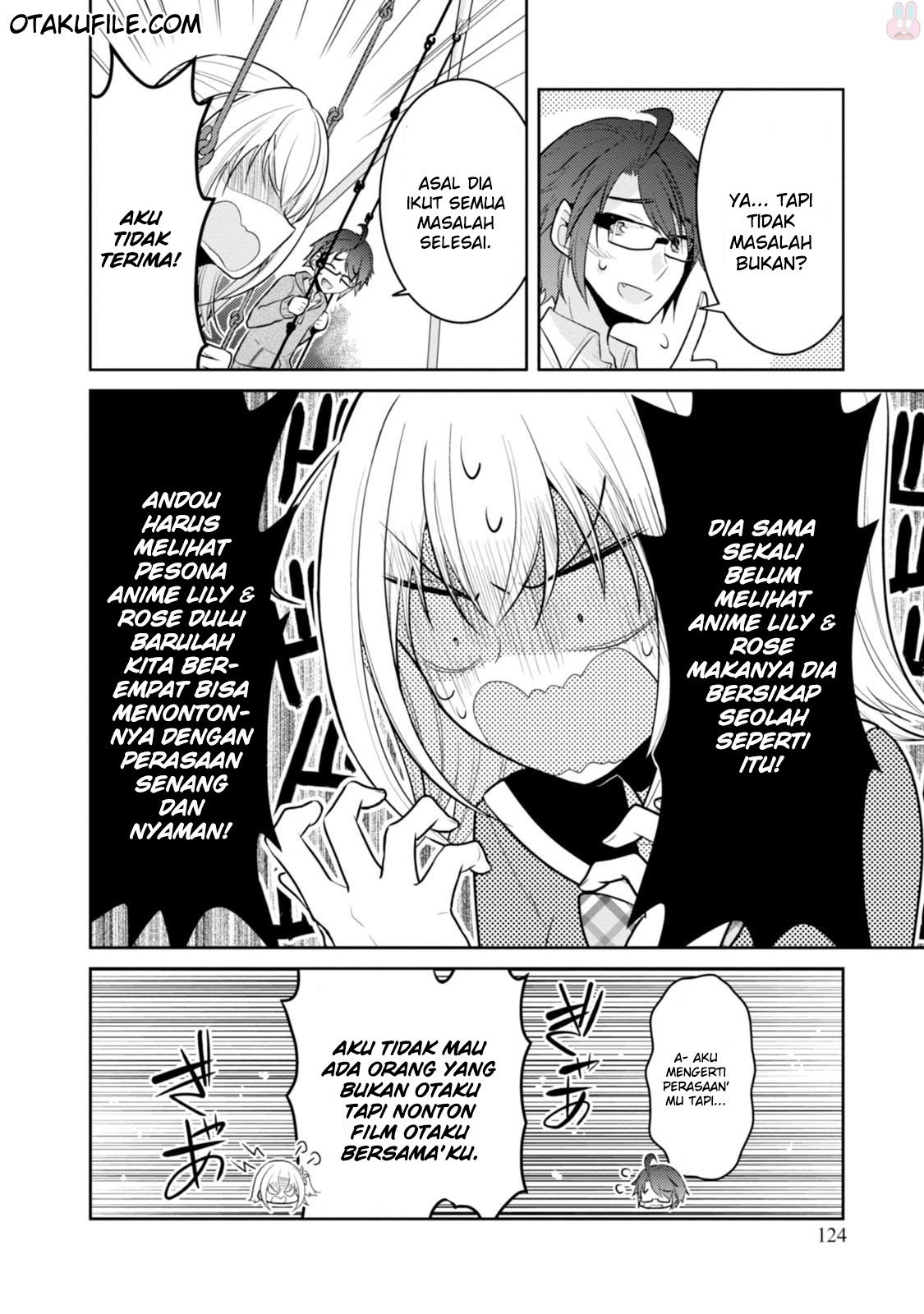 Ore ga Fujoshi de Aitsu ga Yuri-ota de Chapter 14 - halaman 21