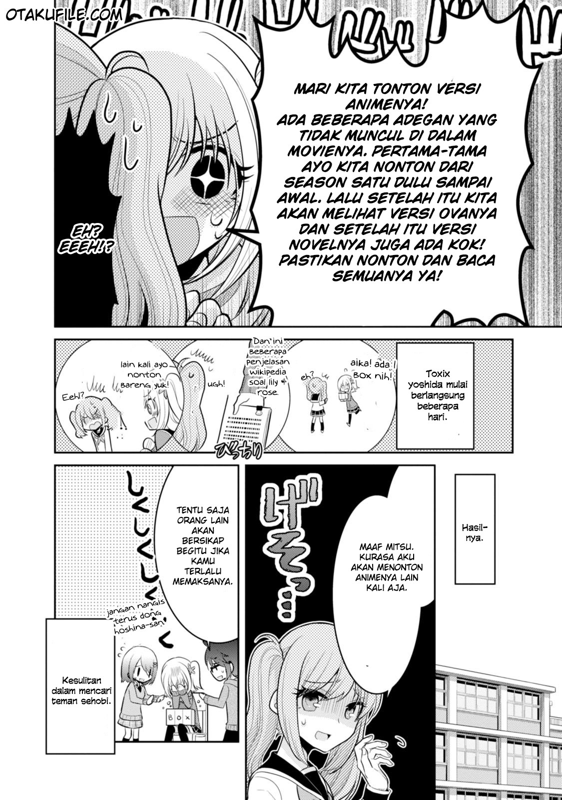 Ore ga Fujoshi de Aitsu ga Yuri-ota de Chapter 14 - halaman 35