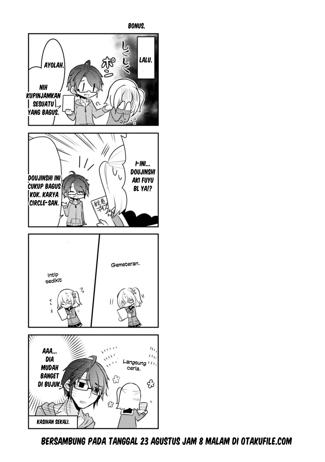 Ore ga Fujoshi de Aitsu ga Yuri-ota de Chapter 14 - halaman 36