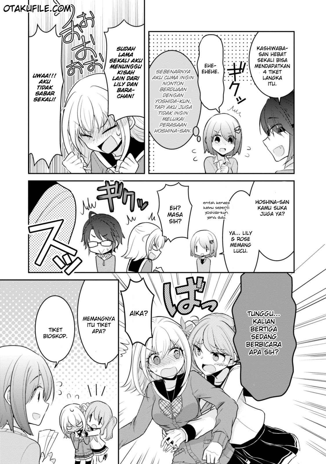 Ore ga Fujoshi de Aitsu ga Yuri-ota de Chapter 14 - halaman 8