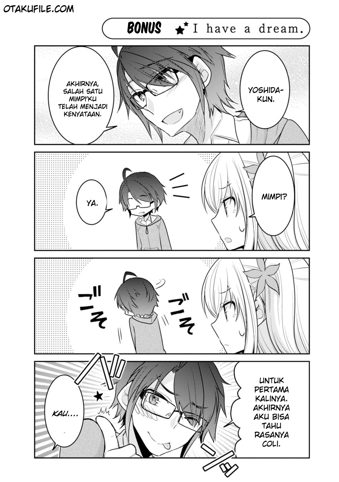 Ore ga Fujoshi de Aitsu ga Yuri-ota de Chapter 15.5 - halaman 1