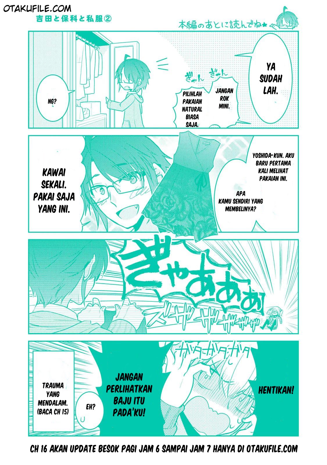 Ore ga Fujoshi de Aitsu ga Yuri-ota de Chapter 15.5 - halaman 6