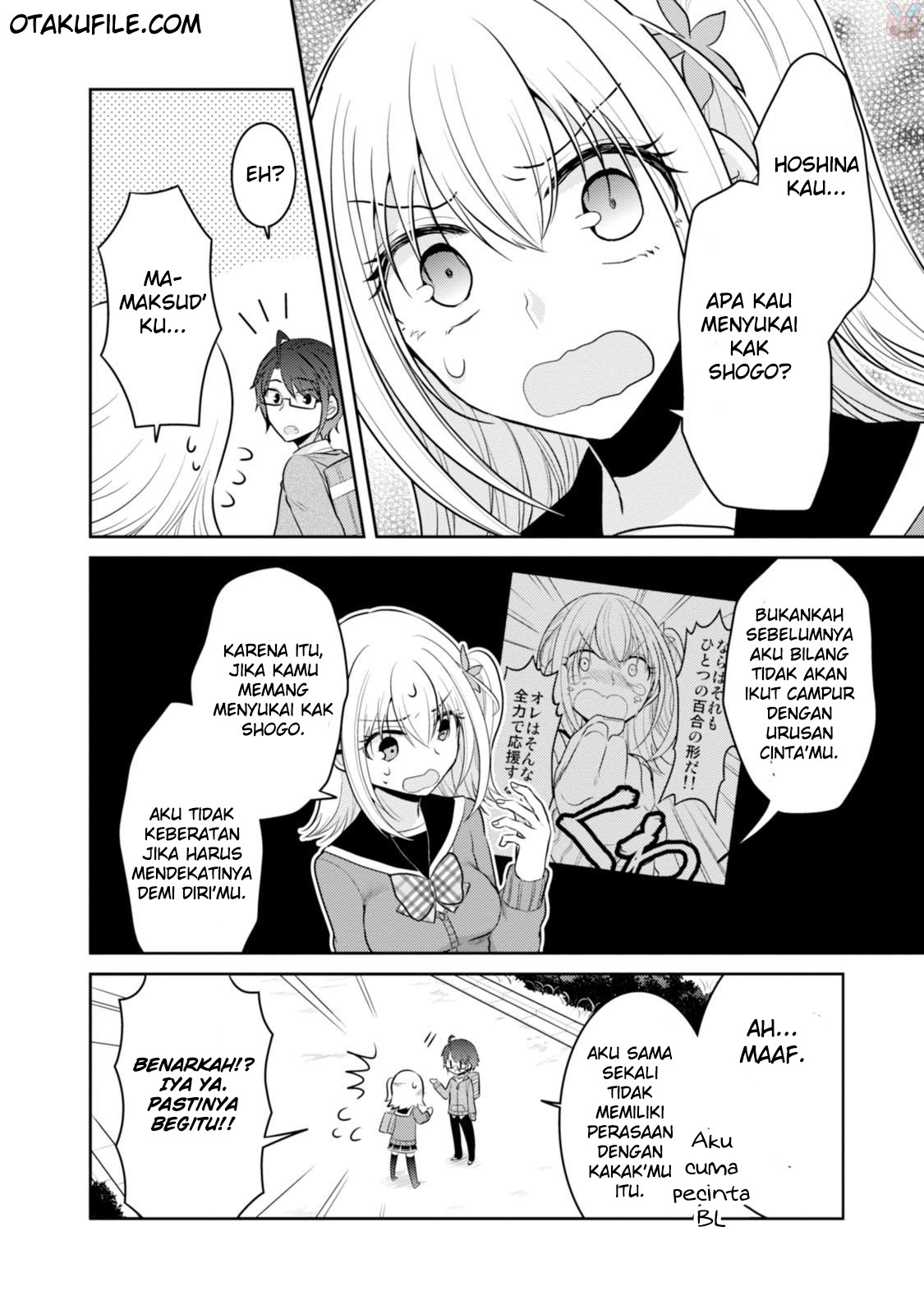 Ore ga Fujoshi de Aitsu ga Yuri-ota de Chapter 15 - halaman 13