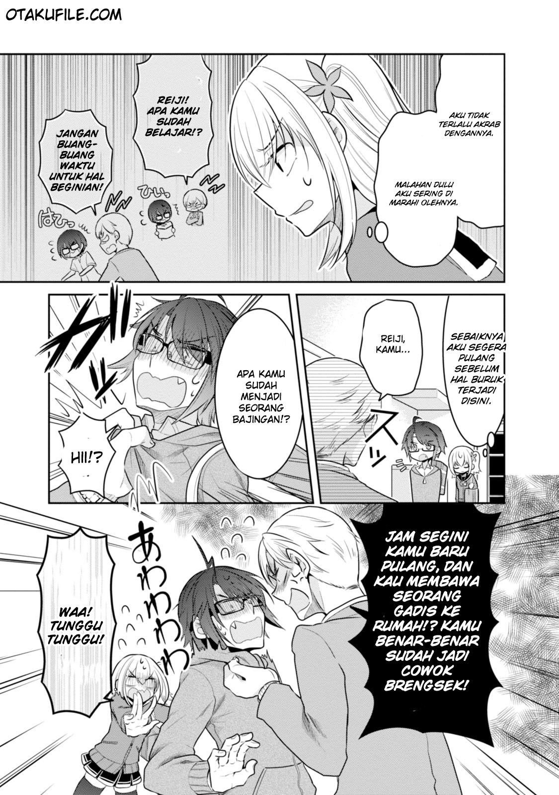 Ore ga Fujoshi de Aitsu ga Yuri-ota de Chapter 15 - halaman 8