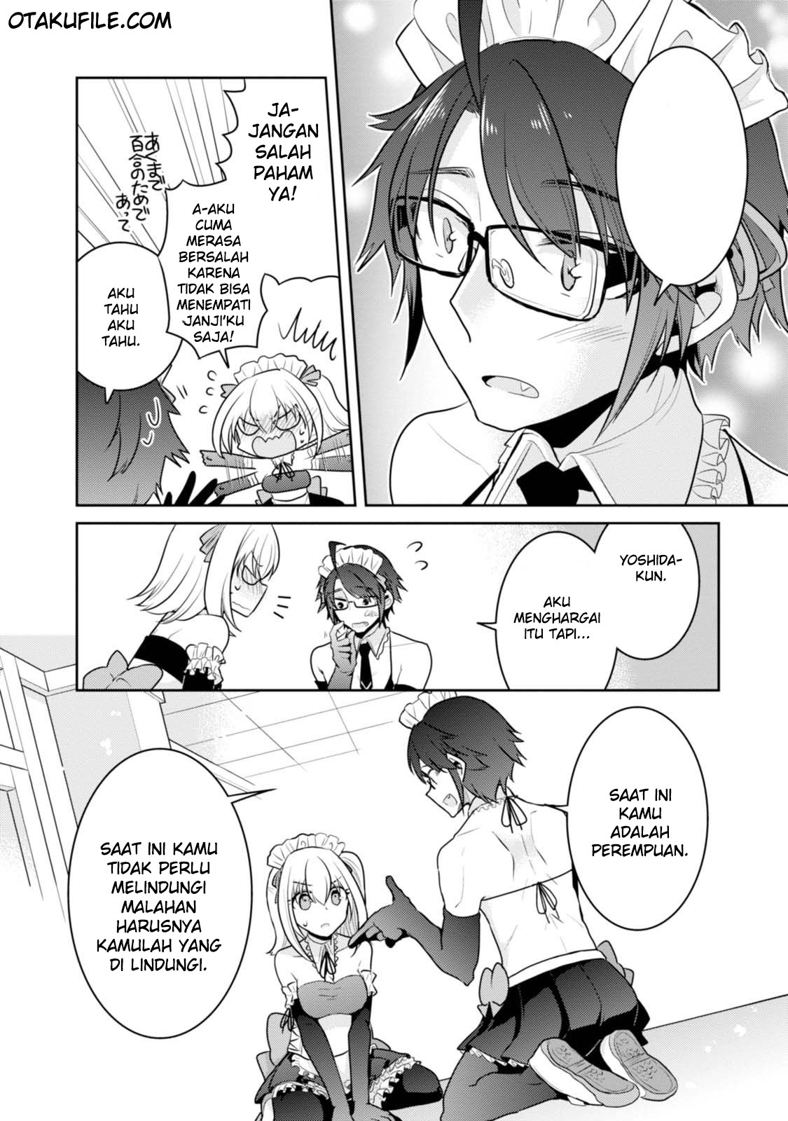 Ore ga Fujoshi de Aitsu ga Yuri-ota de Chapter 16 - halaman 30