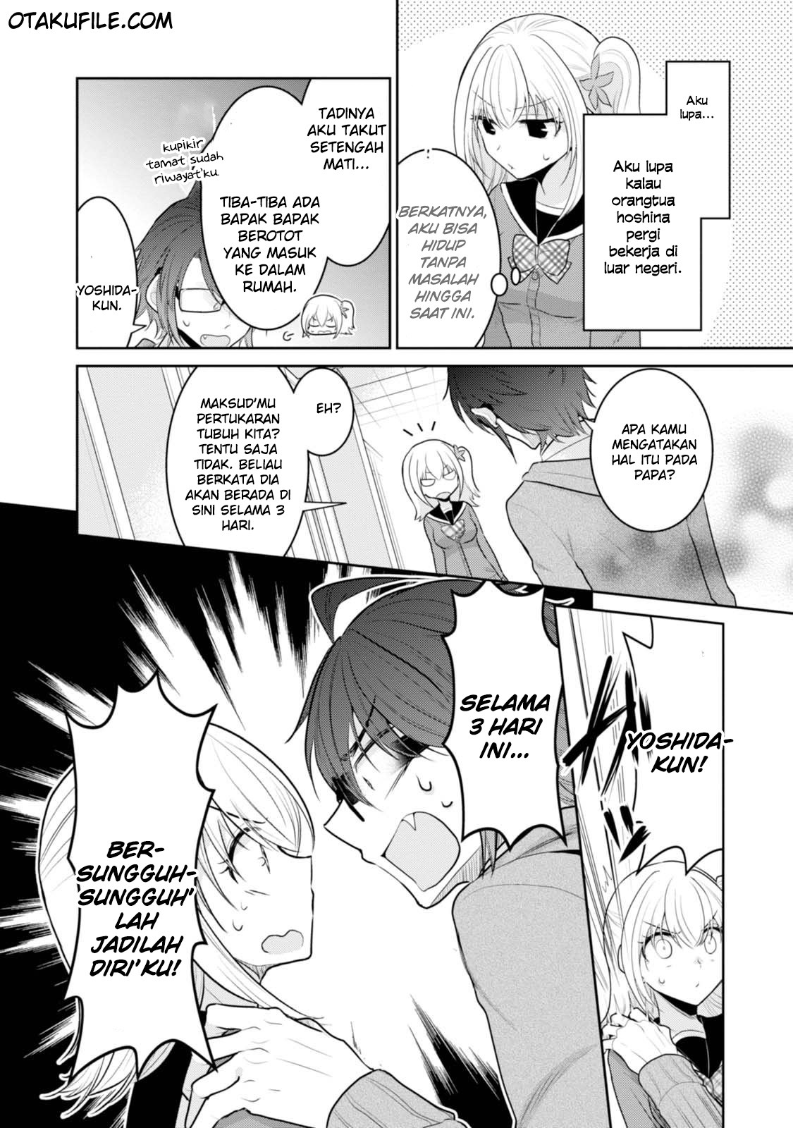 Ore ga Fujoshi de Aitsu ga Yuri-ota de Chapter 18 - halaman 9