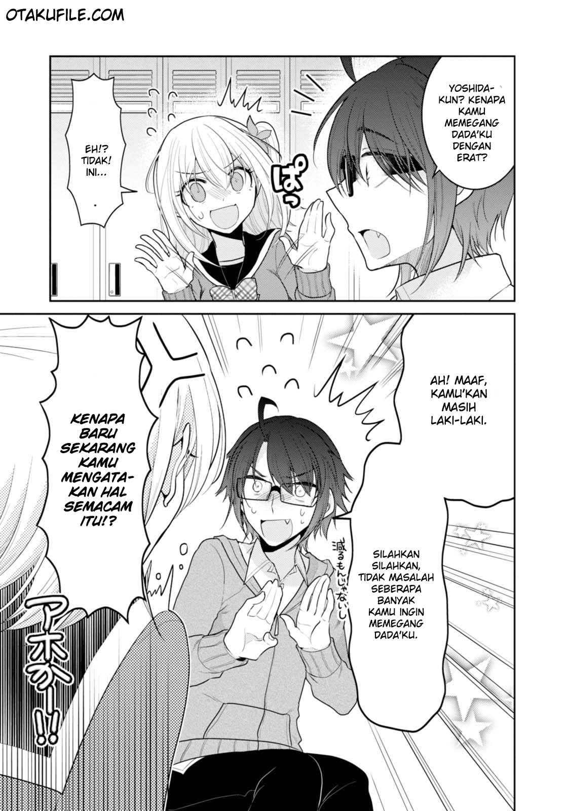 Ore ga Fujoshi de Aitsu ga Yuri-ota de Chapter 19 - halaman 5