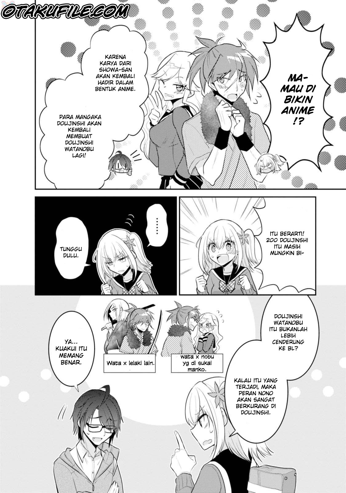 Ore ga Fujoshi de Aitsu ga Yuri-ota de Chapter 20.5 - halaman 10