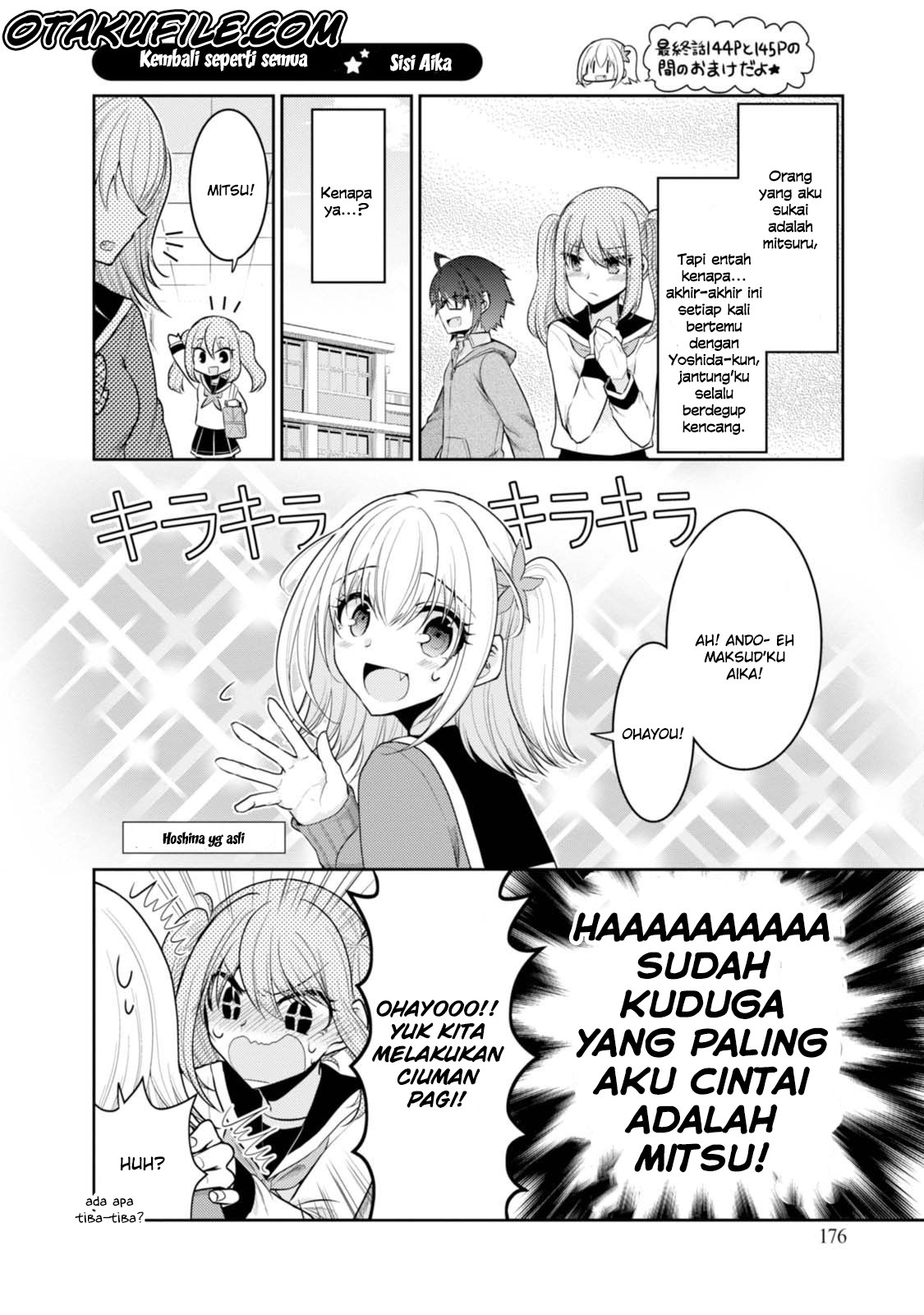 Ore ga Fujoshi de Aitsu ga Yuri-ota de Chapter 20.5 - halaman 4