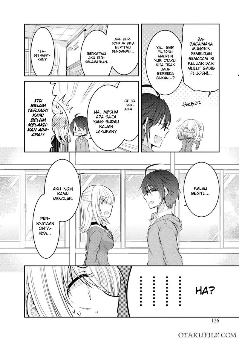 Ore ga Fujoshi de Aitsu ga Yuri-ota de Chapter 4 - halaman 21
