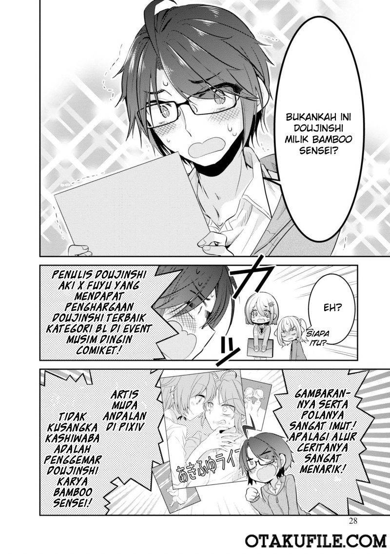 Ore ga Fujoshi de Aitsu ga Yuri-ota de Chapter 6 - halaman 30