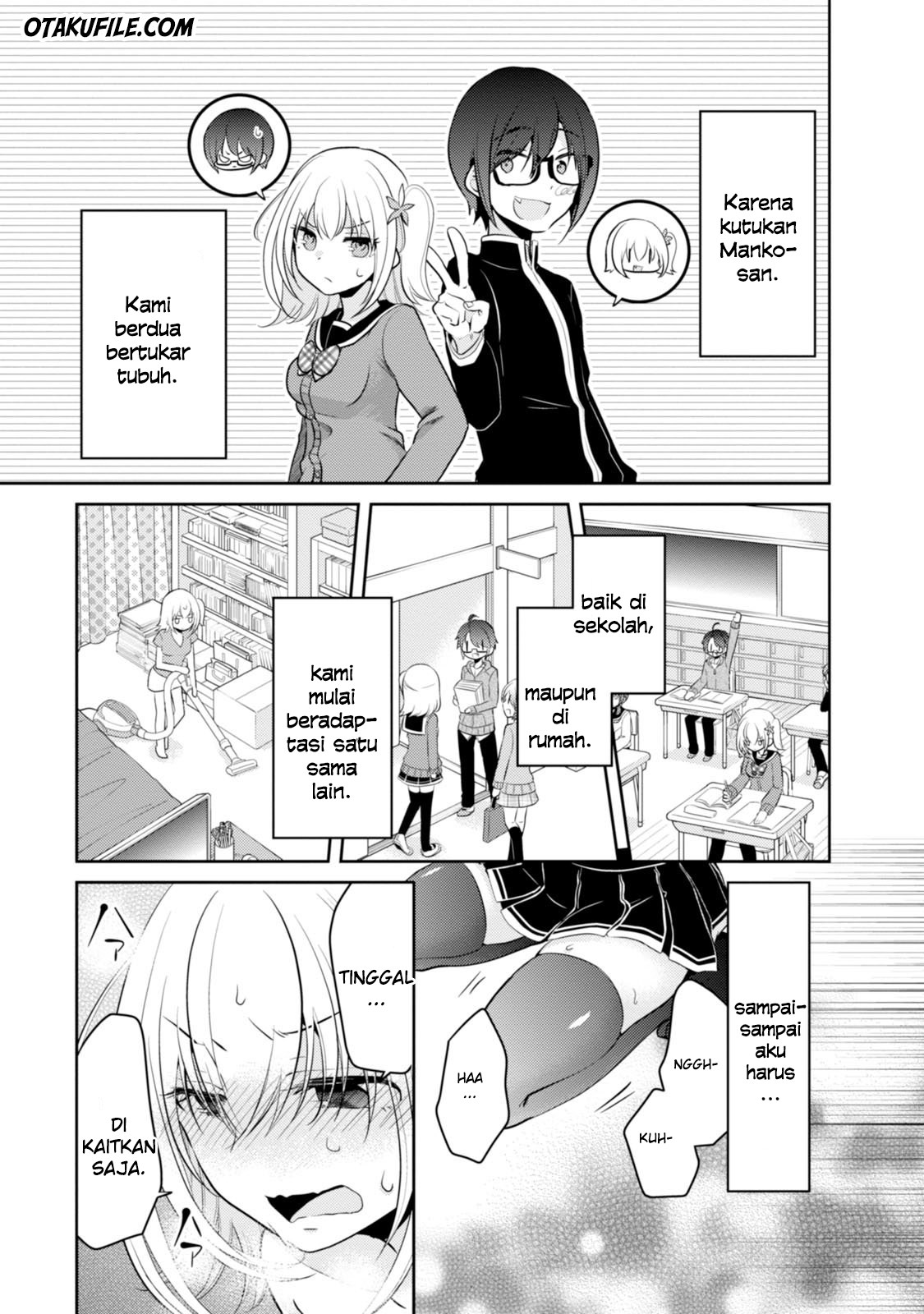 Ore ga Fujoshi de Aitsu ga Yuri-ota de Chapter 8 - halaman 2