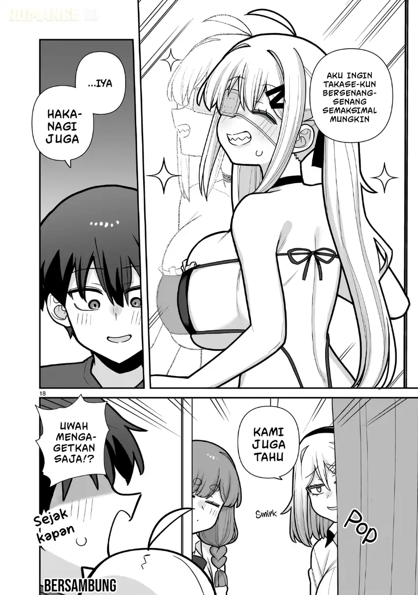 Ore ga Inai to Sugu Chomeru Hakanagi Kasumi Chapter 20 - halaman 19