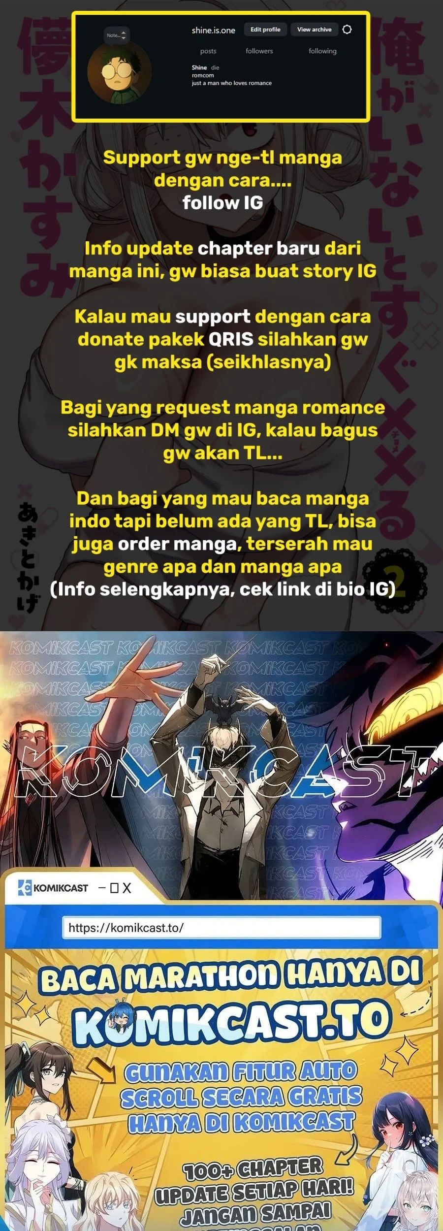 Ore ga Inai to Sugu Chomeru Hakanagi Kasumi Chapter 22 - halaman 23