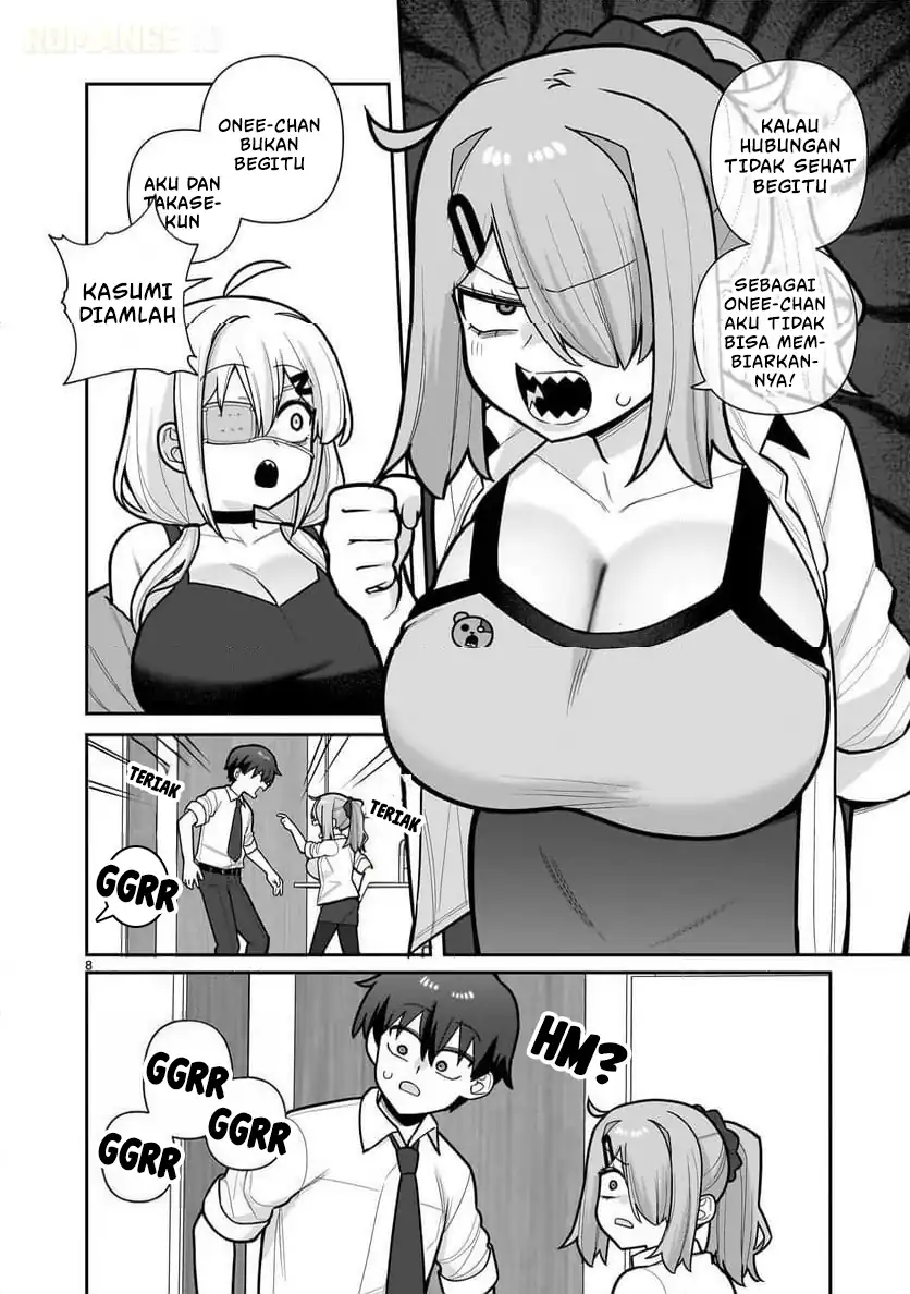 Ore ga Inai to Sugu Chomeru Hakanagi Kasumi Chapter 8 - halaman 9