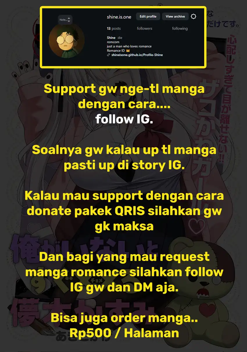 Ore ga Inai to Sugu Chomeru Hakanagi Kasumi Chapter 9 - halaman 21