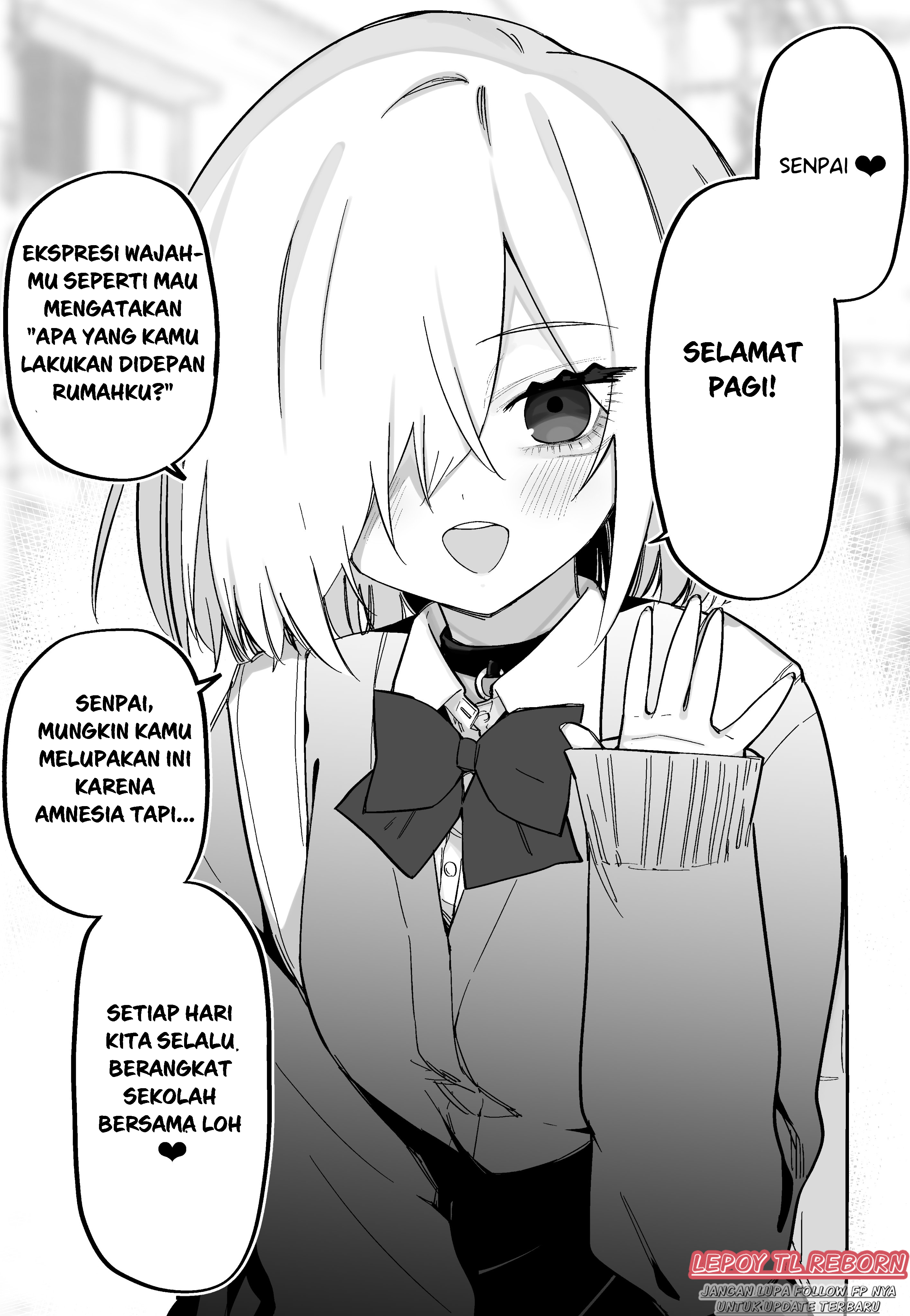 Ore Ga Kioku Soushitsu no o Ii Koto ni Guigui Kuru Kouhai Chapter 0 - halaman 1