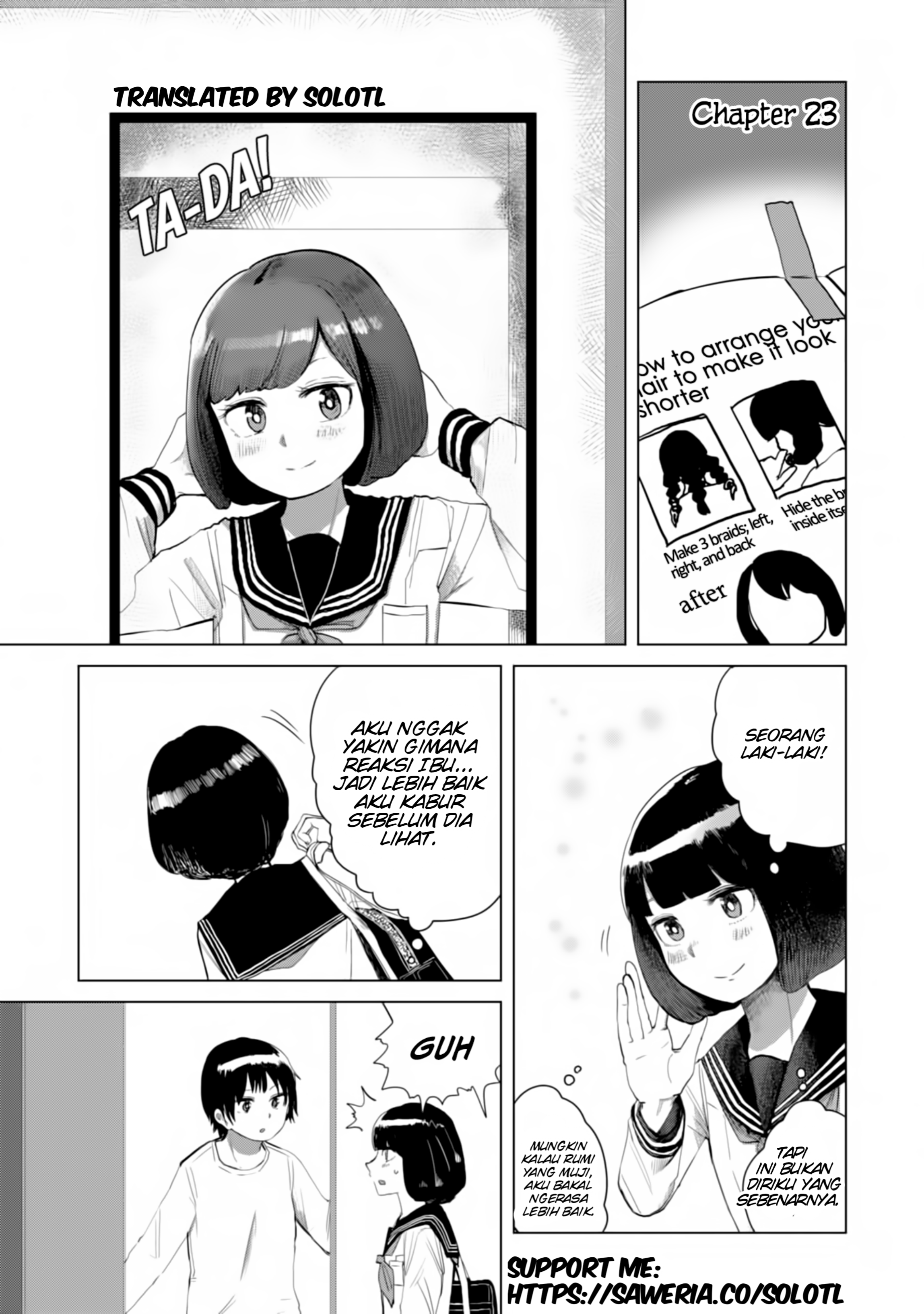 Ore ga Watashi ni Naru made Chapter 23 - halaman 1