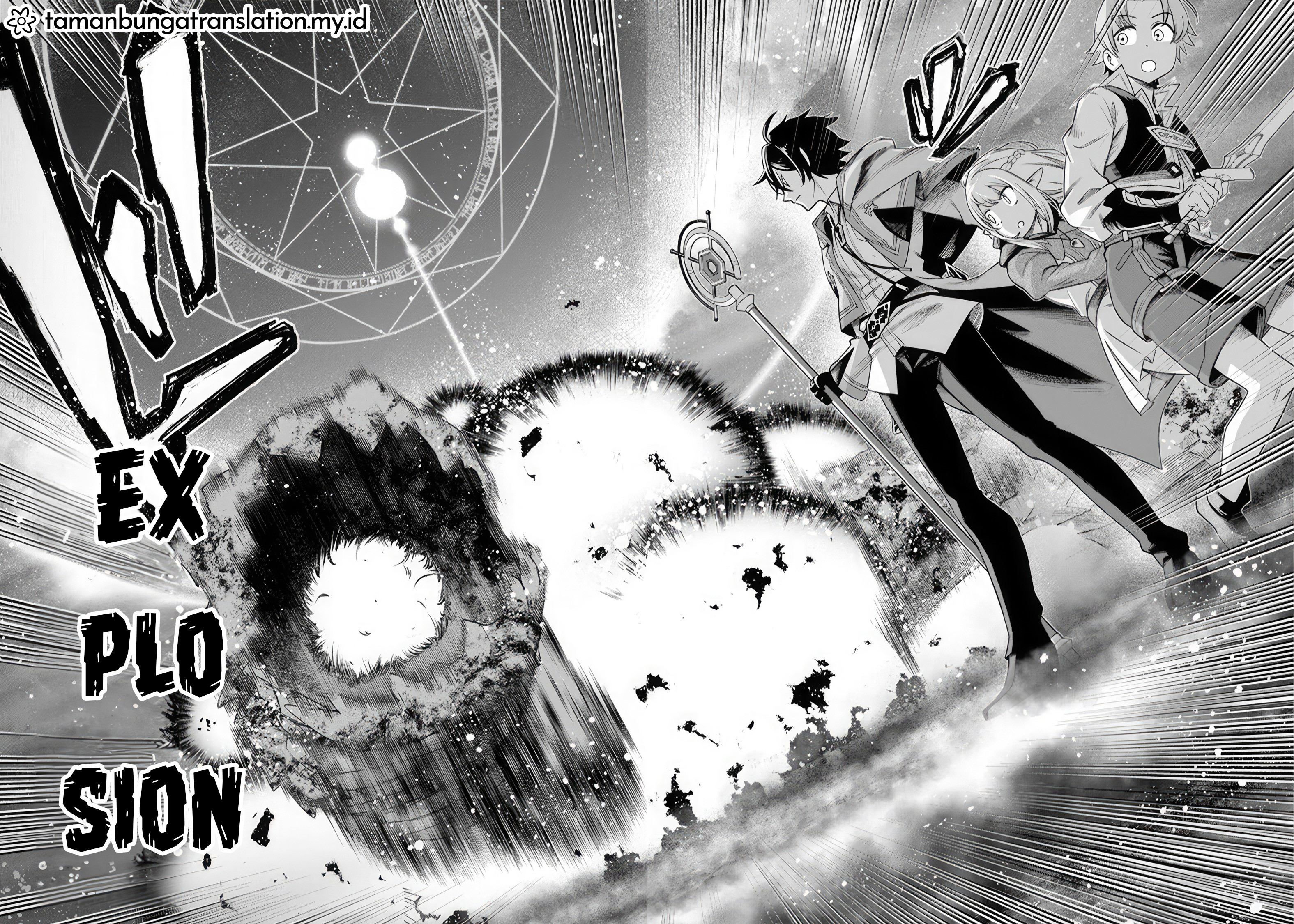 Ore Igai Daremo Saishu Dekinai Sozai nanoni "Sozai Saishuritsu ga Hikui" to Power Harassment suru Osananajimi Renkinjutsushi to Zetsuen shita Senzoku Madoushi, Henkyou no Machi de Slow Life wo Okuritai. Chapter 1 - halaman 27