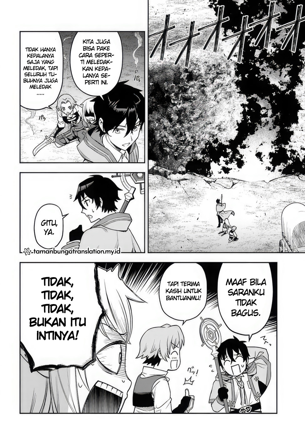 Ore Igai Daremo Saishu Dekinai Sozai nanoni "Sozai Saishuritsu ga Hikui" to Power Harassment suru Osananajimi Renkinjutsushi to Zetsuen shita Senzoku Madoushi, Henkyou no Machi de Slow Life wo Okuritai. Chapter 1 - halaman 28