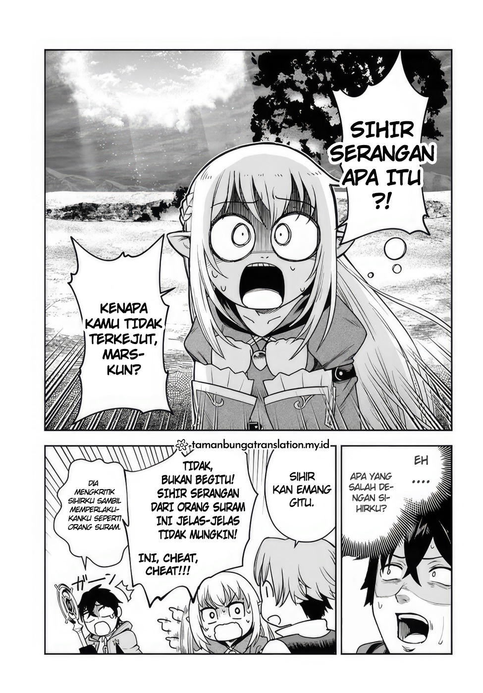 Ore Igai Daremo Saishu Dekinai Sozai nanoni "Sozai Saishuritsu ga Hikui" to Power Harassment suru Osananajimi Renkinjutsushi to Zetsuen shita Senzoku Madoushi, Henkyou no Machi de Slow Life wo Okuritai. Chapter 1 - halaman 29