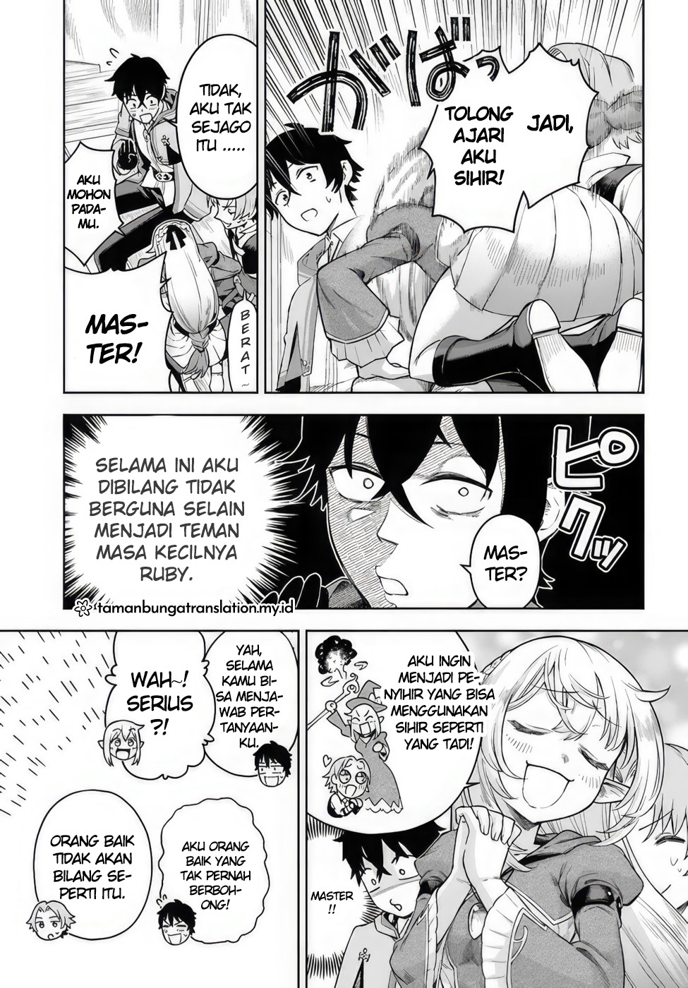 Ore Igai Daremo Saishu Dekinai Sozai nanoni "Sozai Saishuritsu ga Hikui" to Power Harassment suru Osananajimi Renkinjutsushi to Zetsuen shita Senzoku Madoushi, Henkyou no Machi de Slow Life wo Okuritai. Chapter 1 - halaman 31