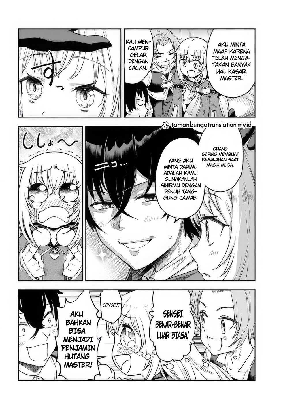 Ore Igai Daremo Saishu Dekinai Sozai nanoni "Sozai Saishuritsu ga Hikui" to Power Harassment suru Osananajimi Renkinjutsushi to Zetsuen shita Senzoku Madoushi, Henkyou no Machi de Slow Life wo Okuritai. Chapter 1 - halaman 32