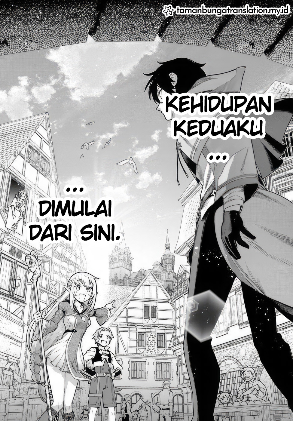 Ore Igai Daremo Saishu Dekinai Sozai nanoni "Sozai Saishuritsu ga Hikui" to Power Harassment suru Osananajimi Renkinjutsushi to Zetsuen shita Senzoku Madoushi, Henkyou no Machi de Slow Life wo Okuritai. Chapter 1 - halaman 38