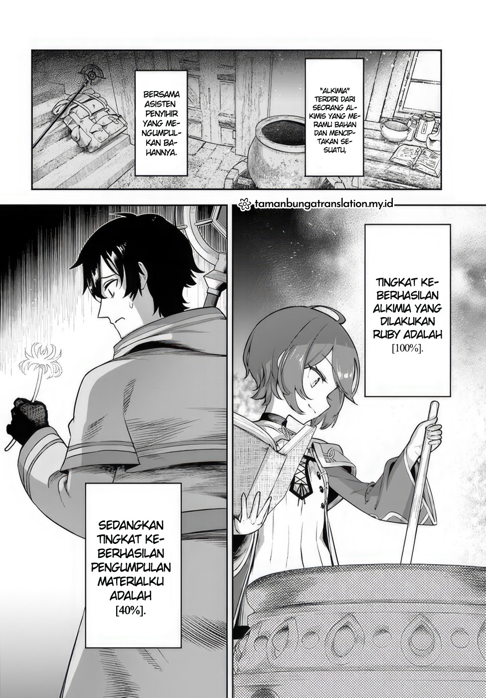 Ore Igai Daremo Saishu Dekinai Sozai nanoni "Sozai Saishuritsu ga Hikui" to Power Harassment suru Osananajimi Renkinjutsushi to Zetsuen shita Senzoku Madoushi, Henkyou no Machi de Slow Life wo Okuritai. Chapter 1 - halaman 7