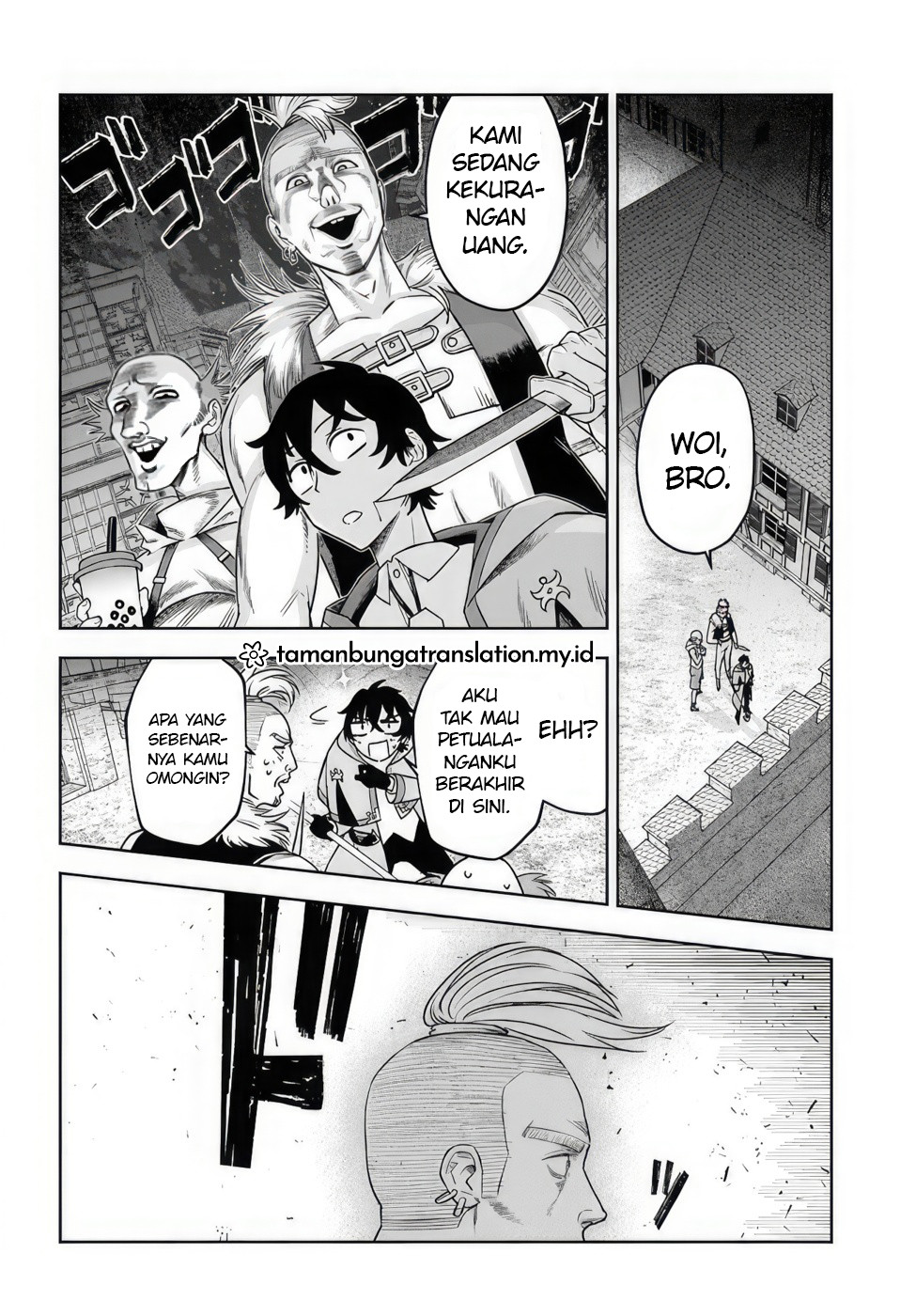 Ore Igai Daremo Saishu Dekinai Sozai nanoni "Sozai Saishuritsu ga Hikui" to Power Harassment suru Osananajimi Renkinjutsushi to Zetsuen shita Senzoku Madoushi, Henkyou no Machi de Slow Life wo Okuritai. Chapter 2 - halaman 16