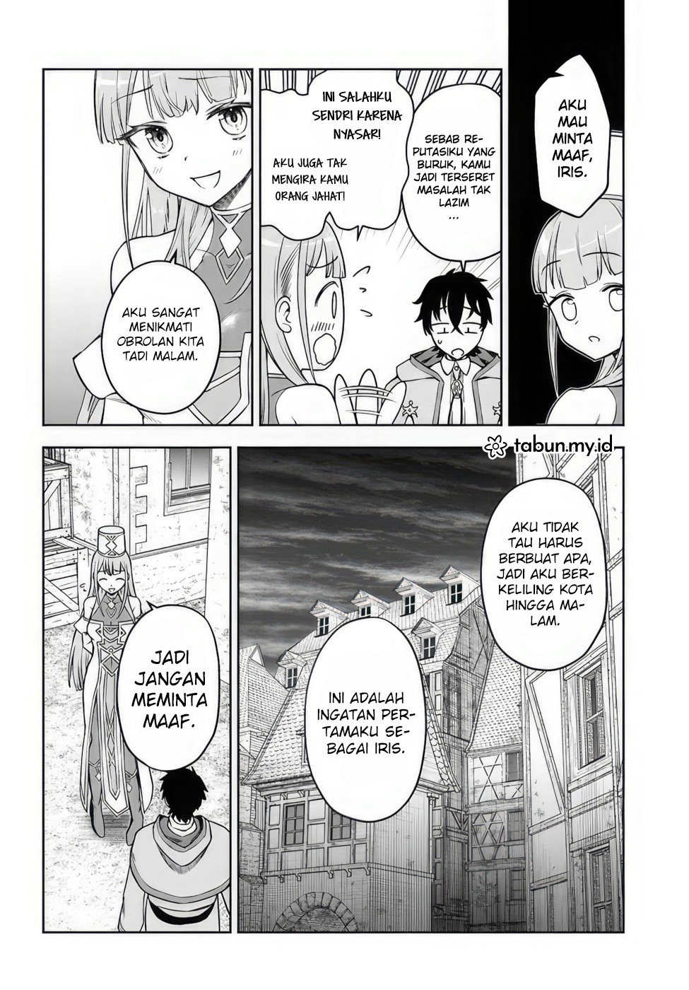 Ore Igai Daremo Saishu Dekinai Sozai nanoni "Sozai Saishuritsu ga Hikui" to Power Harassment suru Osananajimi Renkinjutsushi to Zetsuen shita Senzoku Madoushi, Henkyou no Machi de Slow Life wo Okuritai. Chapter 3 - halaman 12