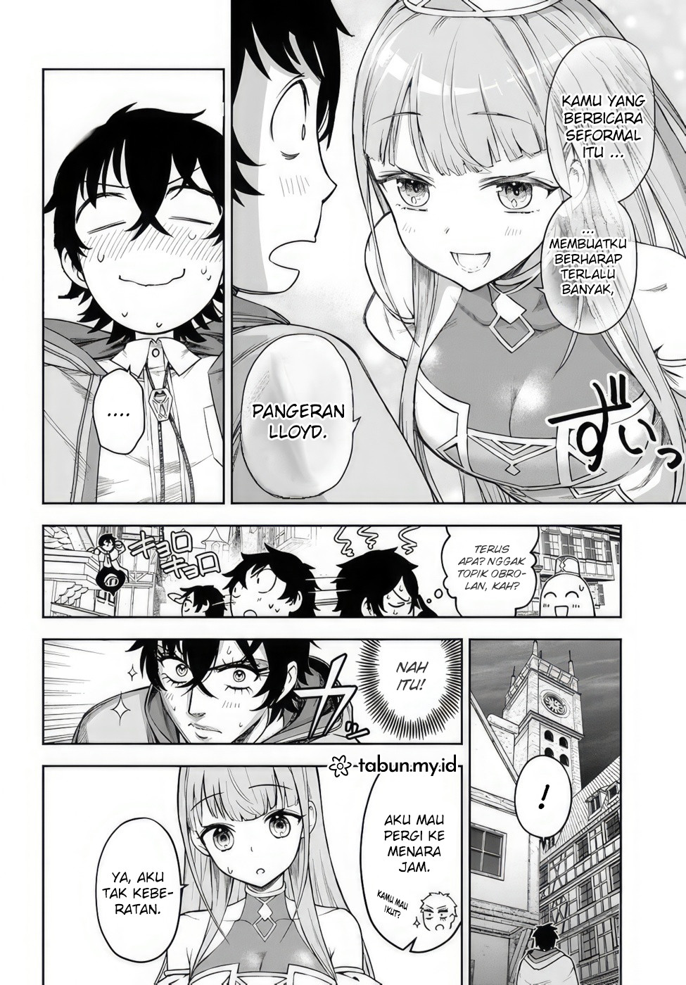 Ore Igai Daremo Saishu Dekinai Sozai nanoni "Sozai Saishuritsu ga Hikui" to Power Harassment suru Osananajimi Renkinjutsushi to Zetsuen shita Senzoku Madoushi, Henkyou no Machi de Slow Life wo Okuritai. Chapter 3 - halaman 14