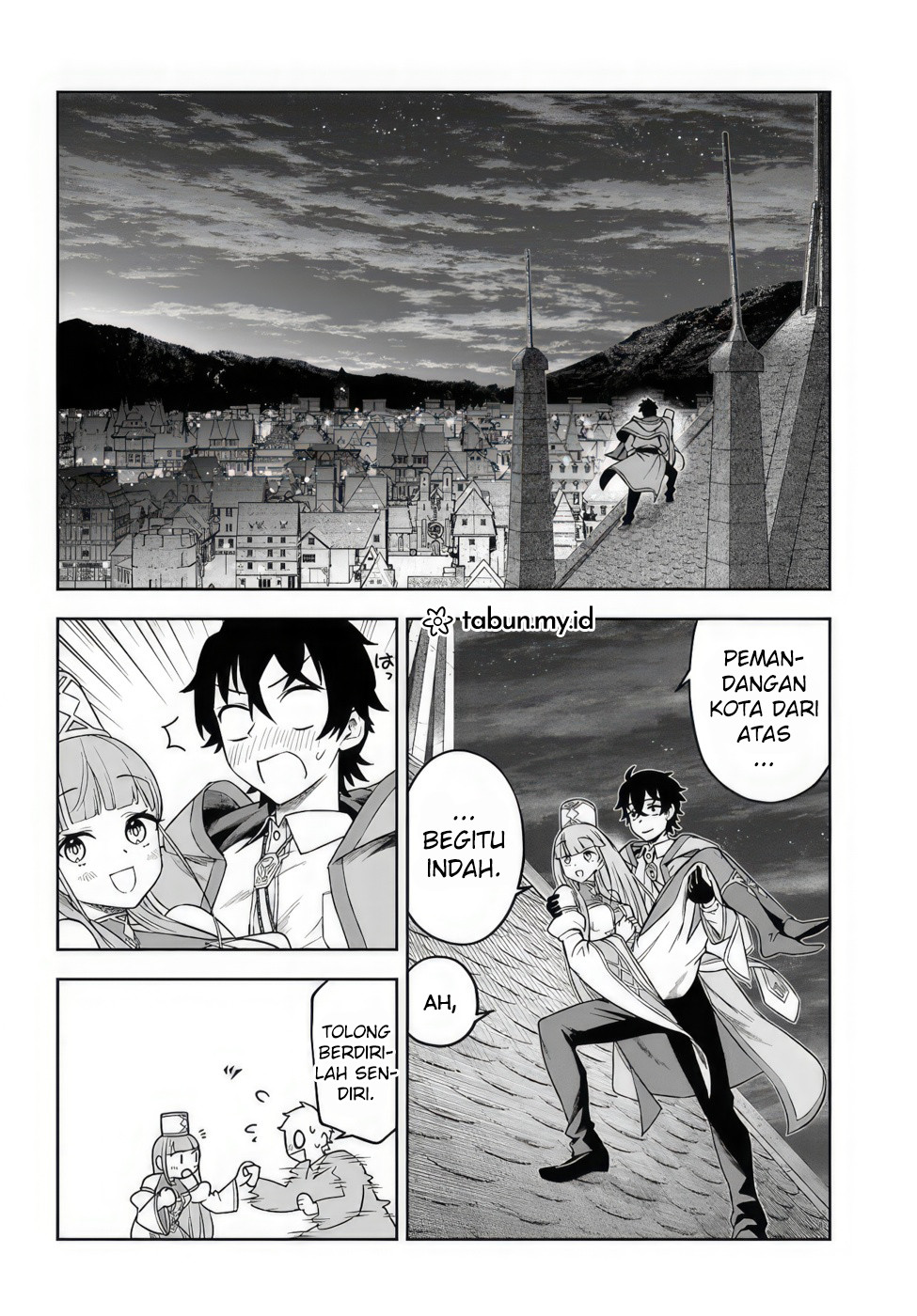 Ore Igai Daremo Saishu Dekinai Sozai nanoni "Sozai Saishuritsu ga Hikui" to Power Harassment suru Osananajimi Renkinjutsushi to Zetsuen shita Senzoku Madoushi, Henkyou no Machi de Slow Life wo Okuritai. Chapter 3 - halaman 16
