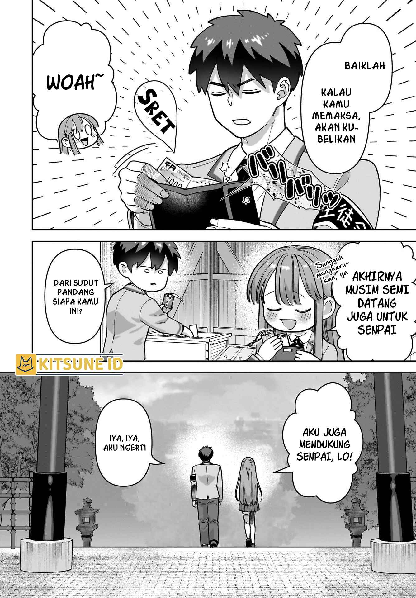 Ore ni dake Koakuma na Kouhai wa Genjitsu demo Kawaii ga, Yume no Naka dewa Motto Kawaii Chapter 1 - halaman 23
