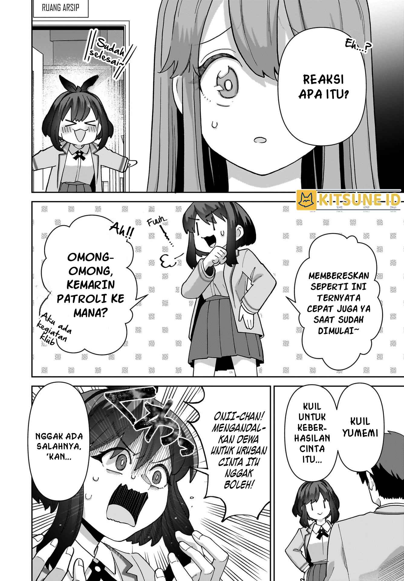Ore ni dake Koakuma na Kouhai wa Genjitsu demo Kawaii ga, Yume no Naka dewa Motto Kawaii Chapter 1 - halaman 37