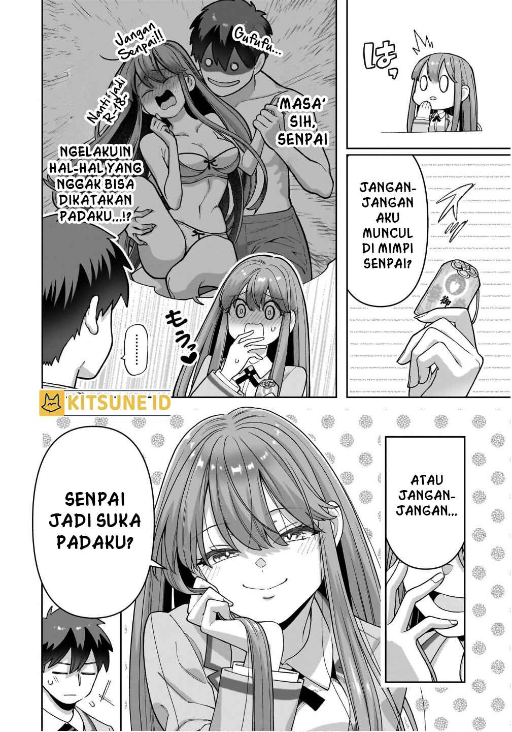 Ore ni dake Koakuma na Kouhai wa Genjitsu demo Kawaii ga, Yume no Naka dewa Motto Kawaii Chapter 2 - halaman 7