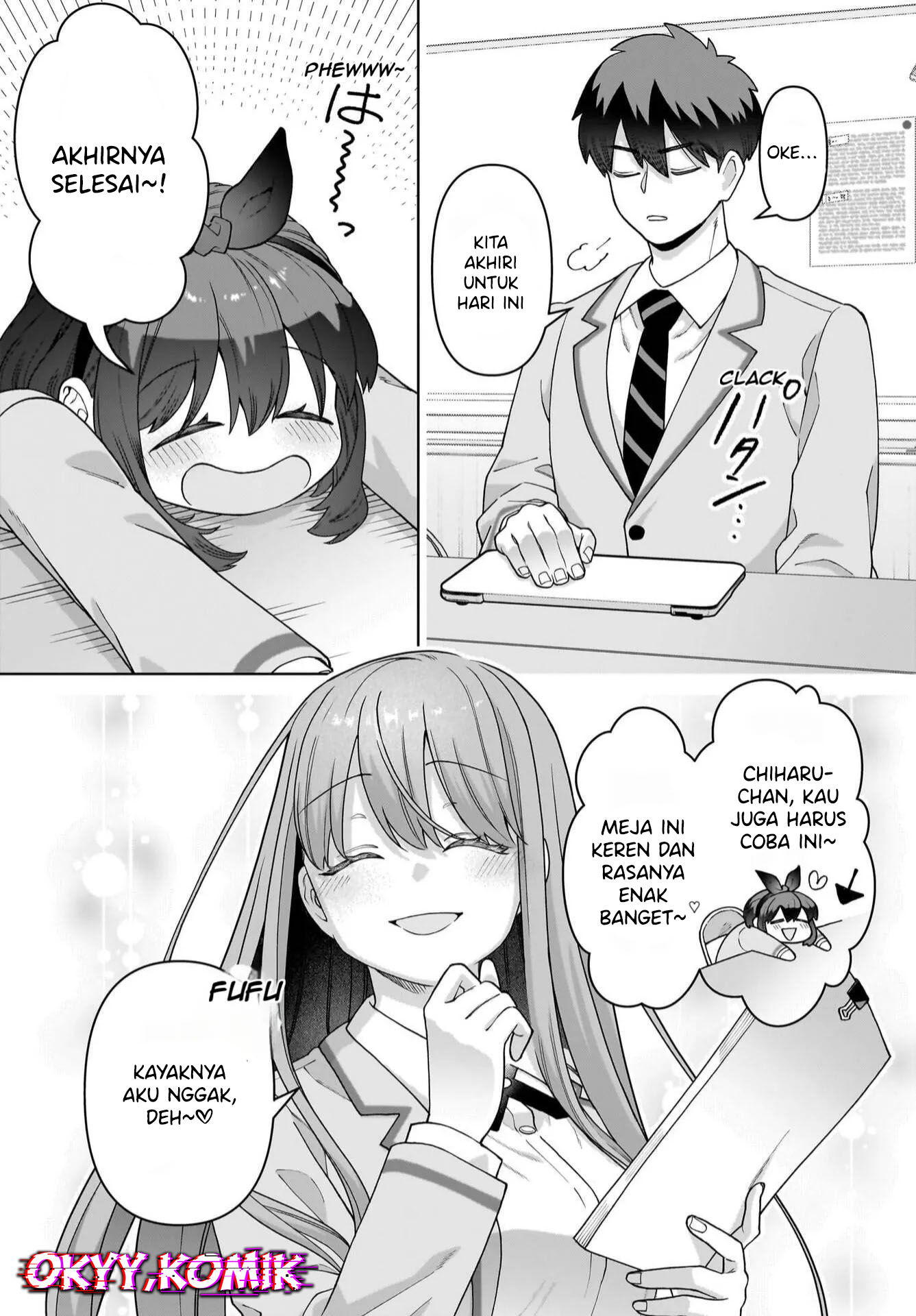 Ore ni dake Koakuma na Kouhai wa Genjitsu demo Kawaii ga, Yume no Naka dewa Motto Kawaii Chapter 3 - halaman 5