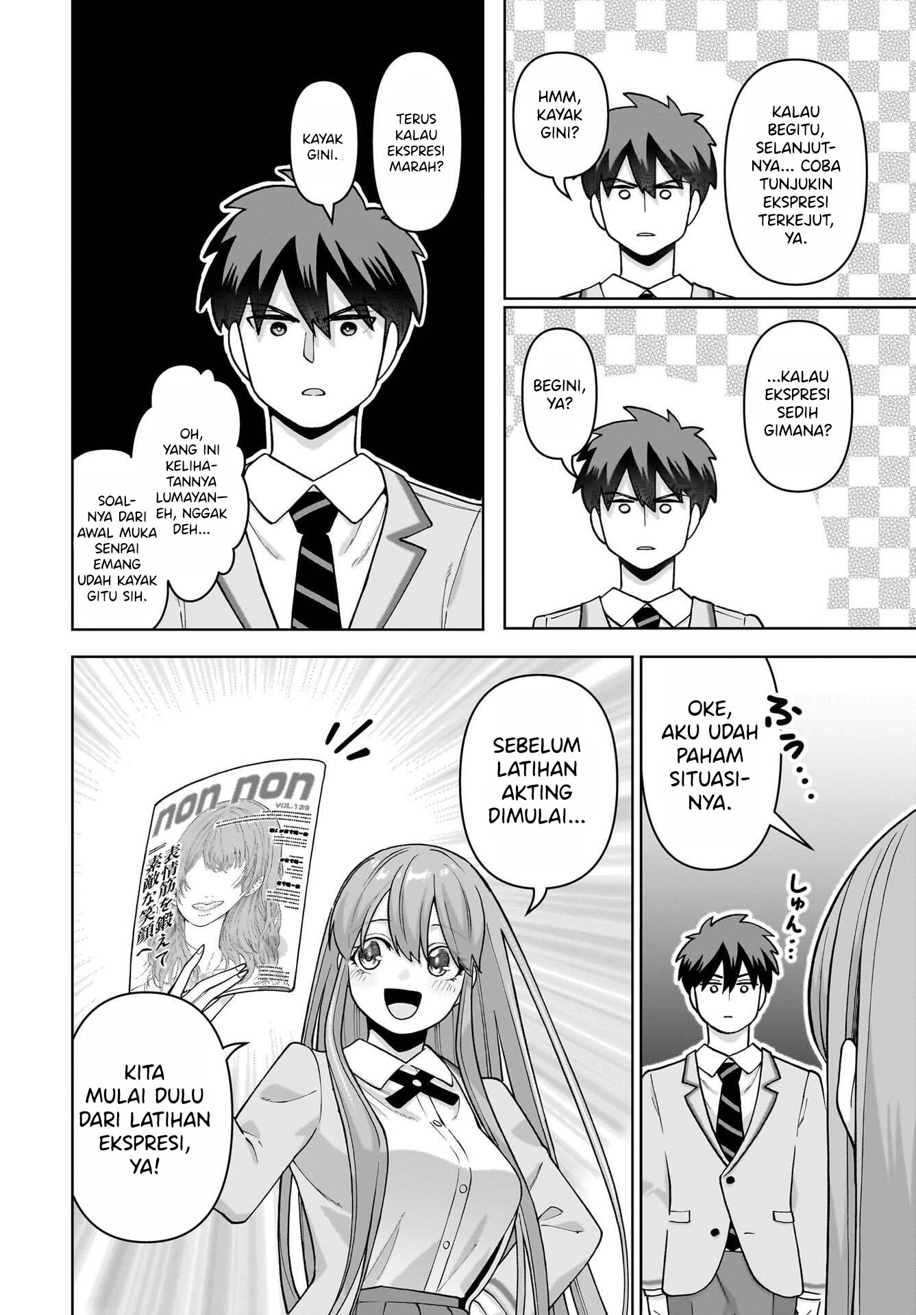 Ore ni dake Koakuma na Kouhai wa Genjitsu demo Kawaii ga, Yume no Naka dewa Motto Kawaii Chapter 4 - halaman 14