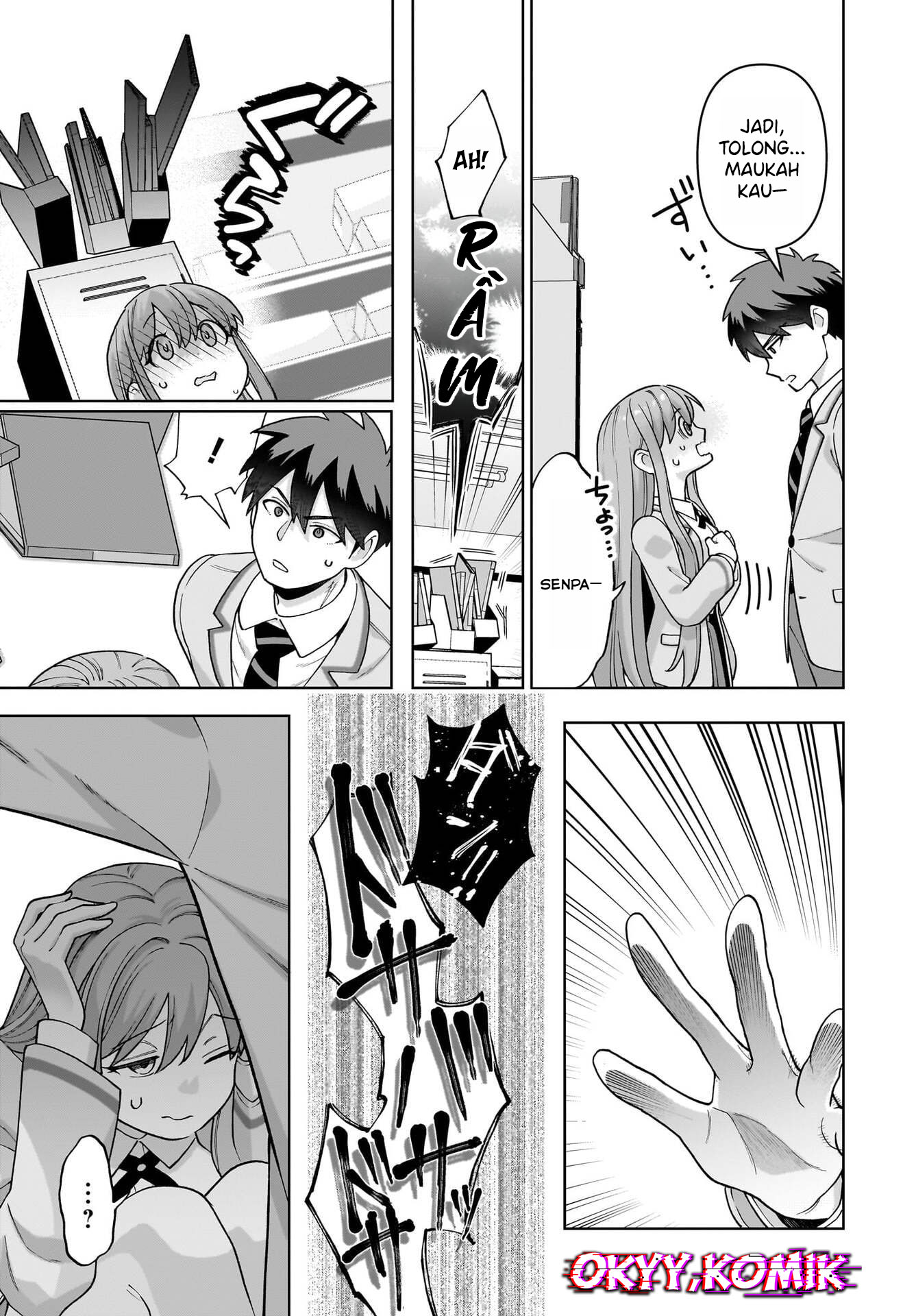 Ore ni dake Koakuma na Kouhai wa Genjitsu demo Kawaii ga, Yume no Naka dewa Motto Kawaii Chapter 4 - halaman 21