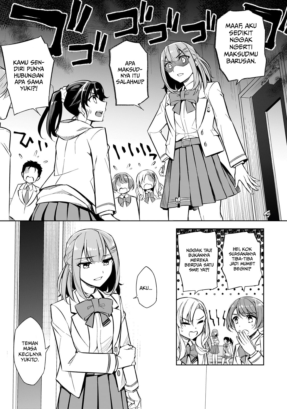 Ore ni Trauma wo Ataeta Joshi-tachi ga Chirachira Mitekuru kedo, Zannen desu ga Teokure desu Chapter 1 - halaman 27
