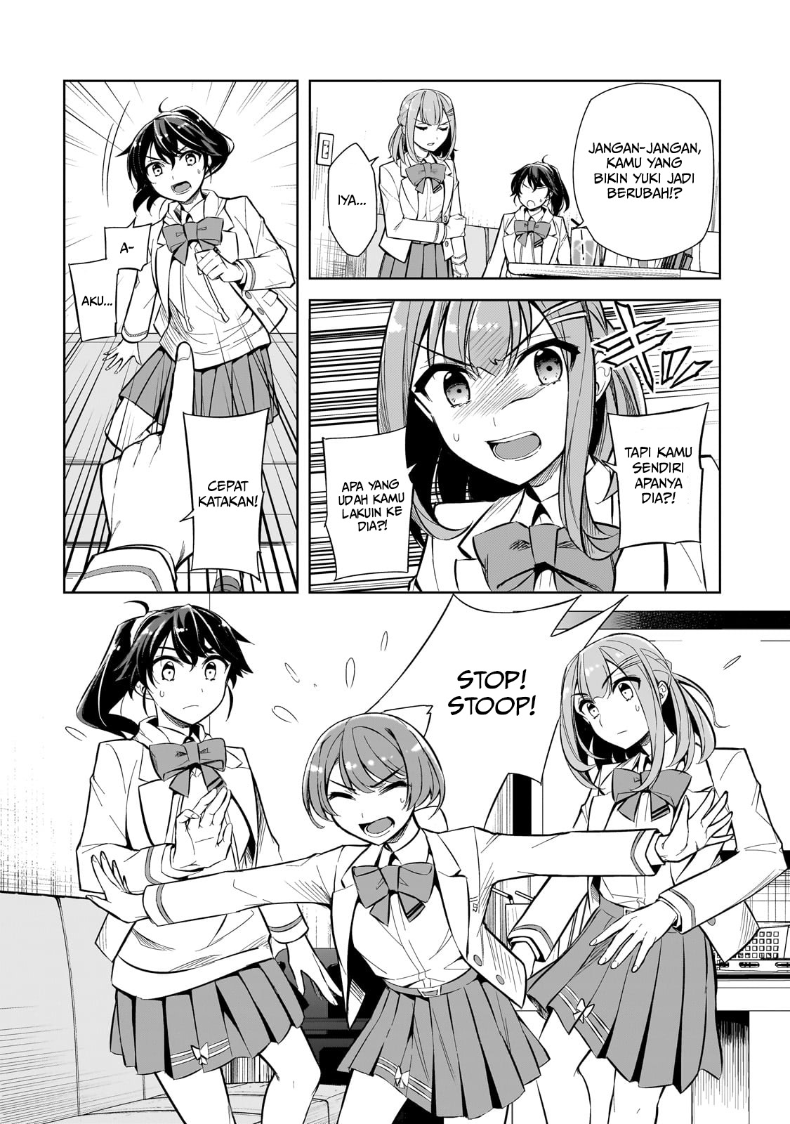 Ore ni Trauma wo Ataeta Joshi-tachi ga Chirachira Mitekuru kedo, Zannen desu ga Teokure desu Chapter 1 - halaman 28