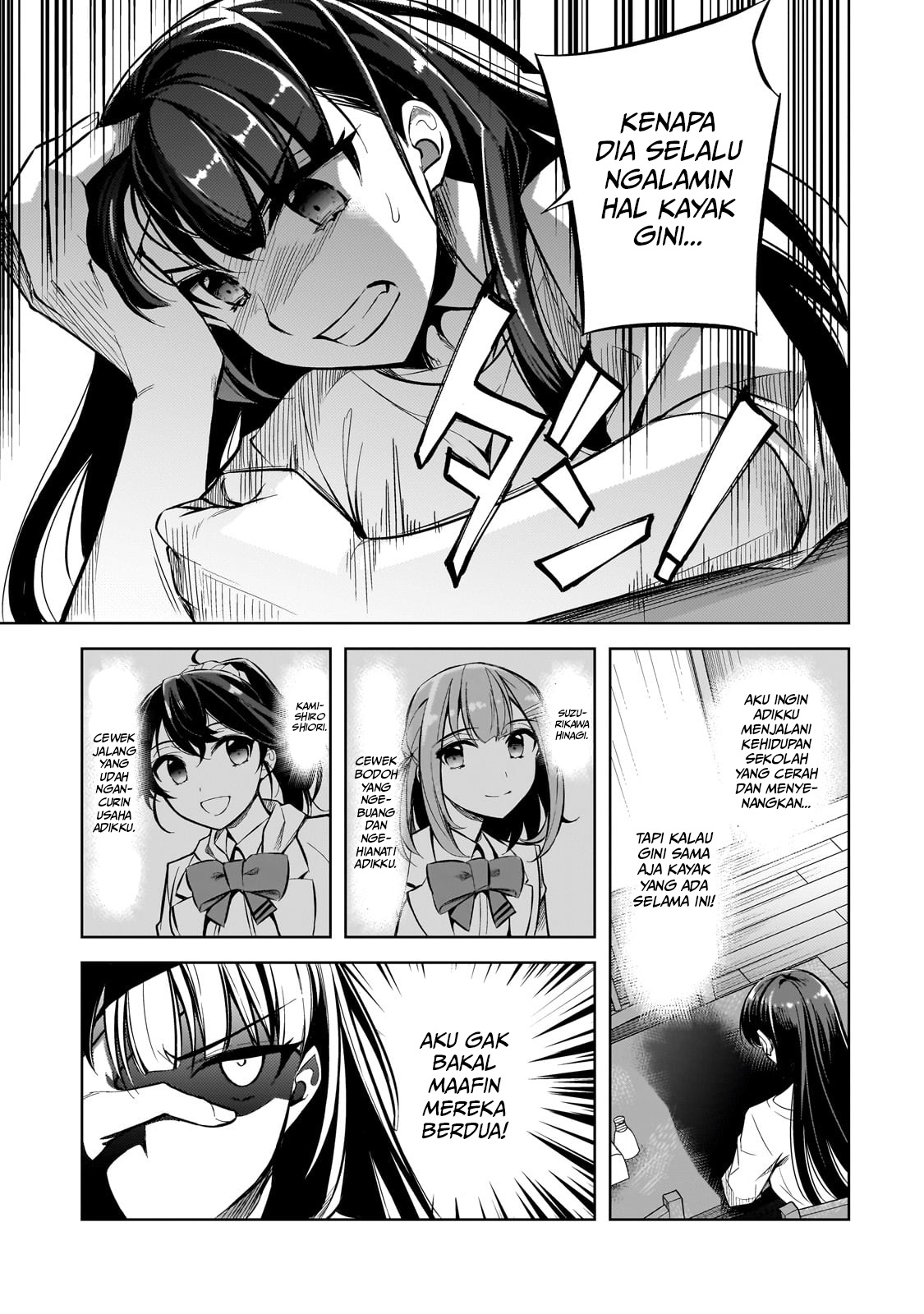 Ore ni Trauma wo Ataeta Joshi-tachi ga Chirachira Mitekuru kedo, Zannen desu ga Teokure desu Chapter 1 - halaman 35